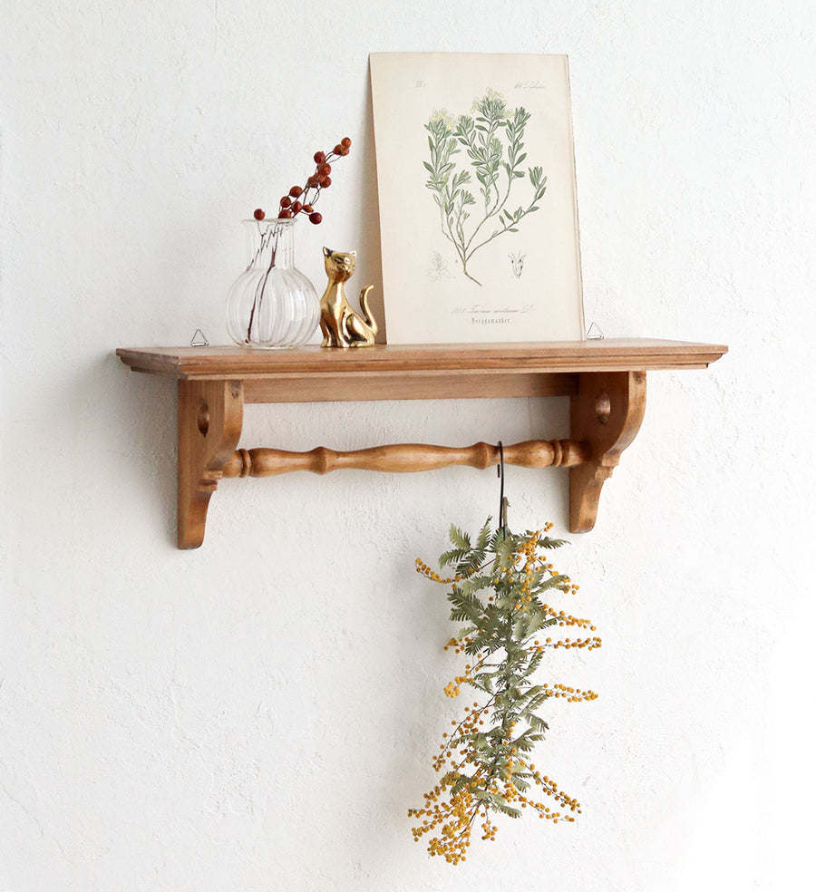 NEIN MARKE Pine Banknote Stand Shelf