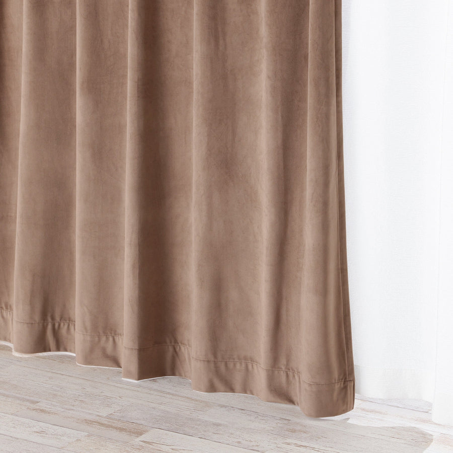 ベルベット ブラウン（ドレープ/オーダー）