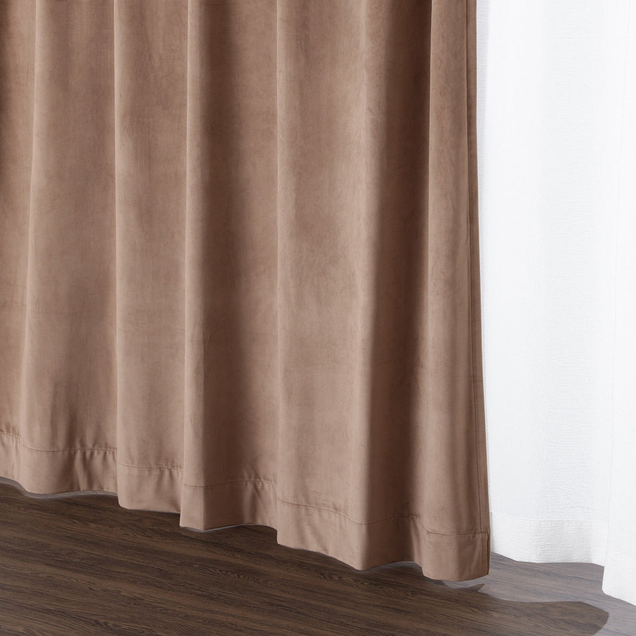 ベルベット ブラウン（ドレープ/オーダー）