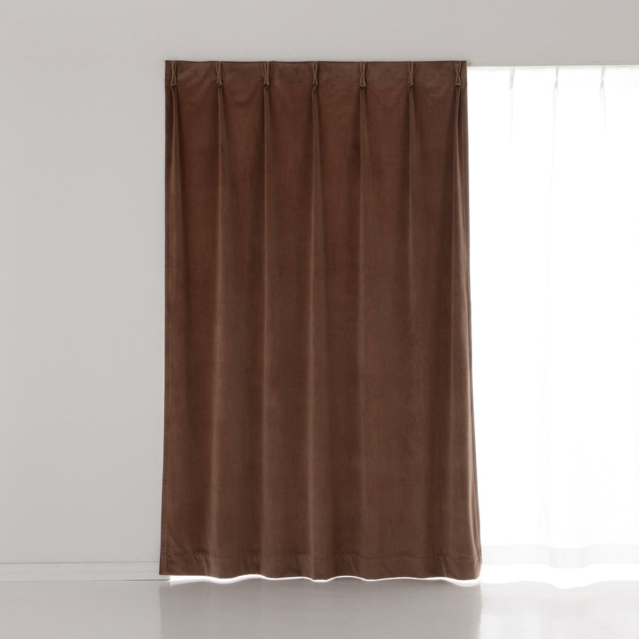 ベルベット ブラウン（ドレープ/オーダー）