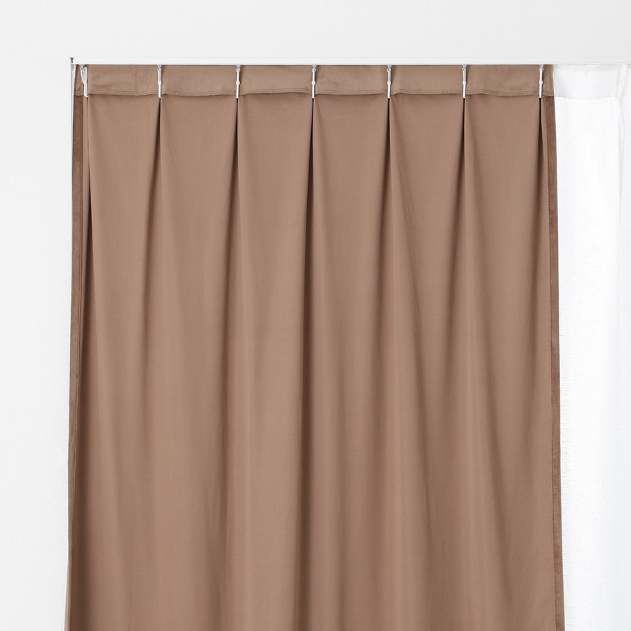 ベルベット ブラウン（ドレープ/オーダー）