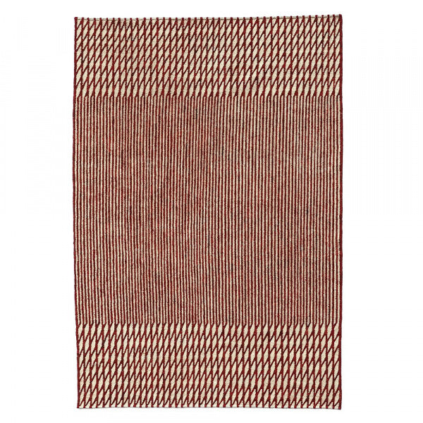 ラグマット Blur レッド 200×300cm
