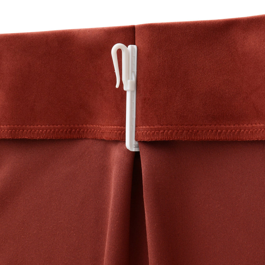 ベルベット ダークレッド（ドレープ/オーダー）