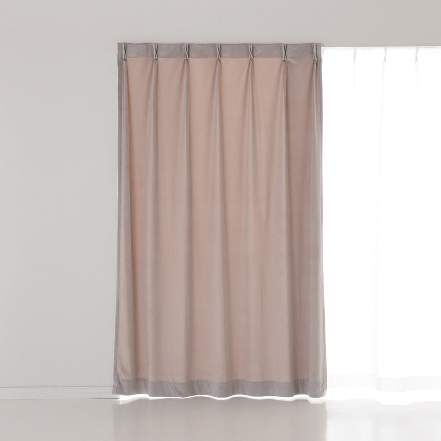 ベルベット ライトグレー（ドレープ/オーダー）