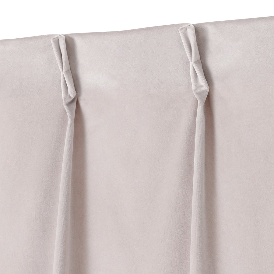 ベルベット ライトグレー（ドレープ/オーダー）