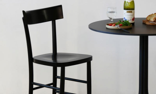 Cafe chair MILANO black paint