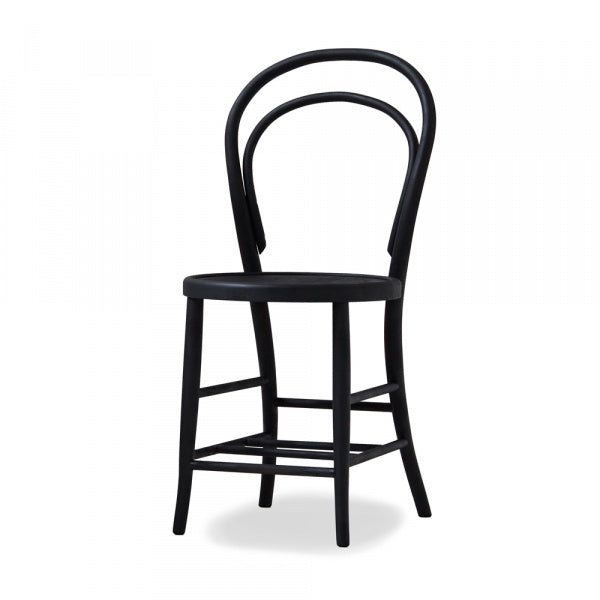 Cafe chair BENT black finish