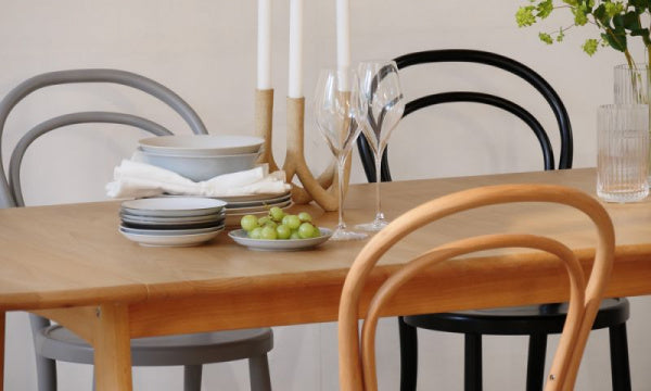 Cafe chair BENT black finish