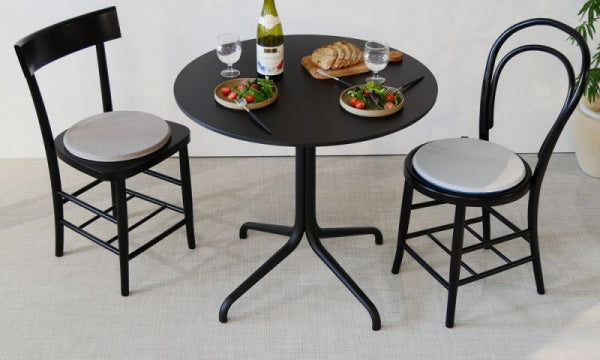 Cafe chair BENT black finish