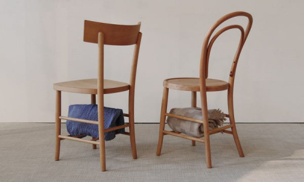 Cafe chair BENT oil finish