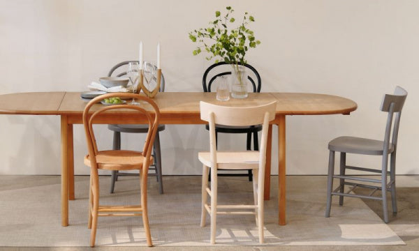 Cafe chair BENT oil finish
