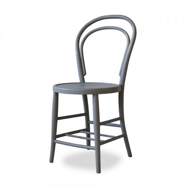 BENT Cafe Chair, Gray Finish