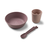 子供用食器3点セット キディッシュ ファーストミールセット パウダー
