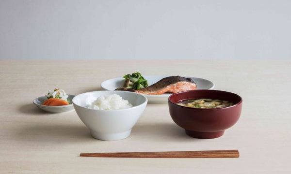 コモン ジャパニーズスタイル 飯椀 12cm ホワイト