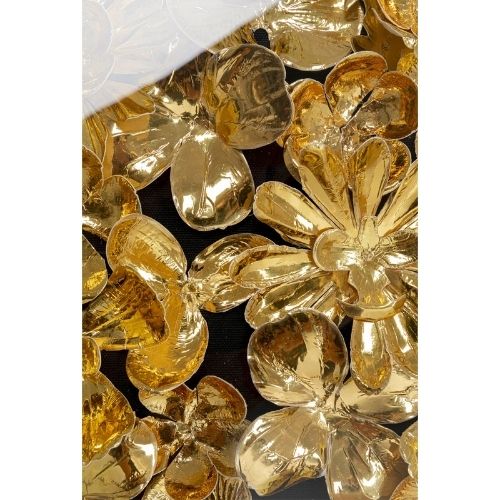 51626 Deco Frame Gold Flower 60×60cm