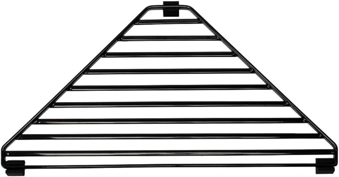 Tower Sink Corner Rack Black