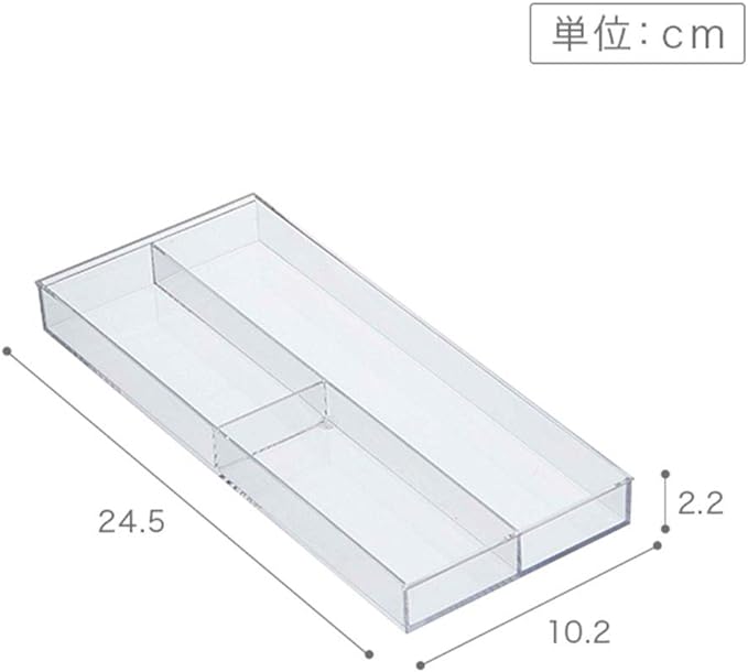 tower 伸縮&スライド デスクトレー ホワイト 引き出し 収納ケース 伸縮式