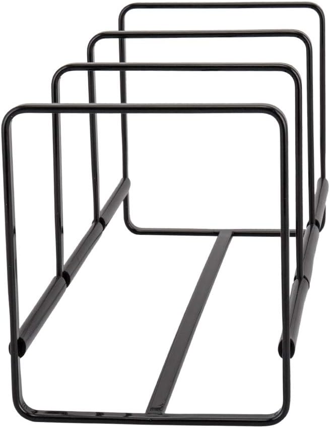 tower Dish Stand Dish Rack Wide S Black