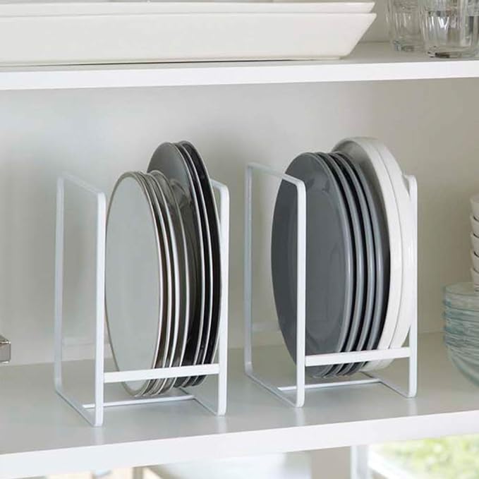 tower Dish Stand Dish Rack L White