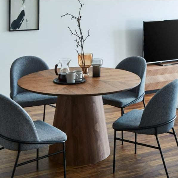 ARGOS Dining Table, 4-seater, Walnut