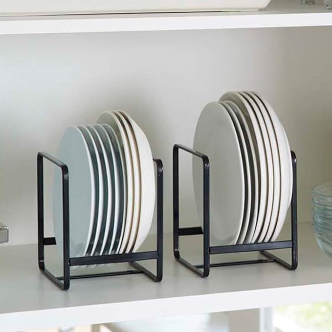 tower Dish Stand Dish Rack S Black