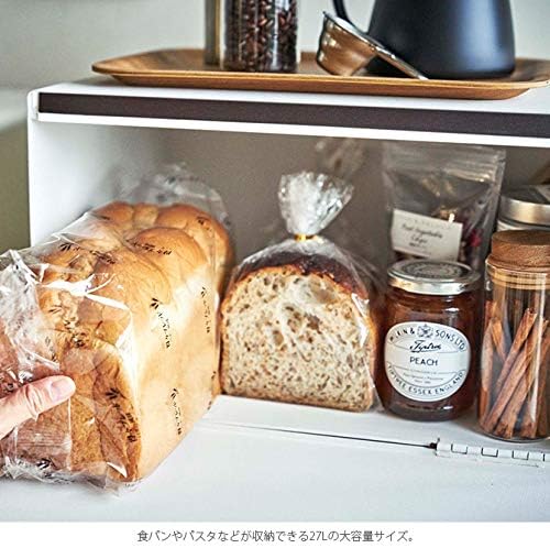 Tower Bread Case, Black, Bread Case, 27L, Large Capacity