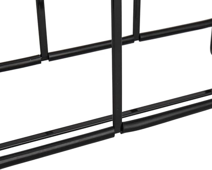 tower Dish Stand Dish Rack Wide L Black