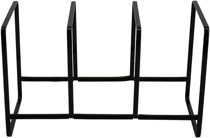 tower Dish Stand Dish Rack Wide L Black