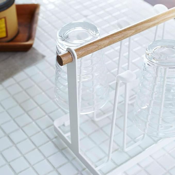 tosca glass stand, white