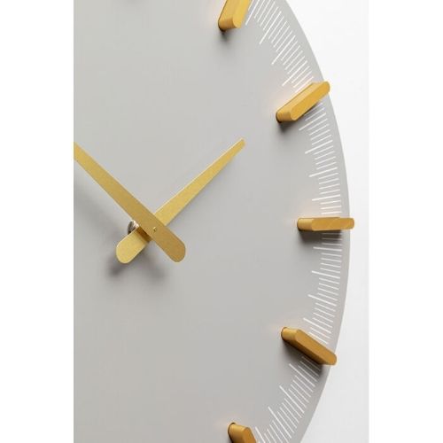 55787 Wall Clock John Grey Φ40cm