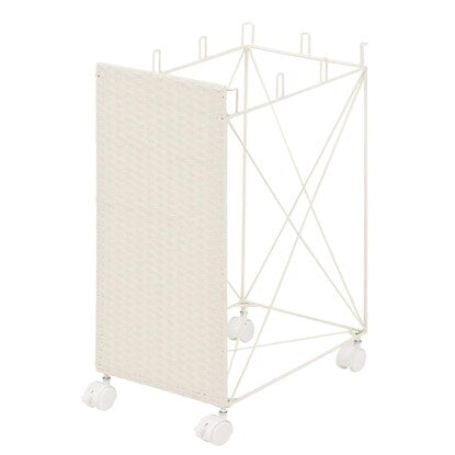 Privacy sorting wagon (vertical, white)