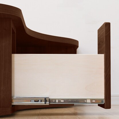 Effective corner utilization Streamlined TV stand (right-justified type WAL)