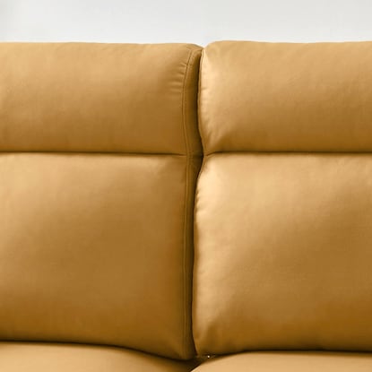 2-seater Nordic-style synthetic leather sofa (AX-1820 CA)