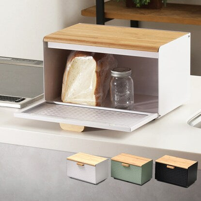 A vintage bread case (white) that blends in with your interior