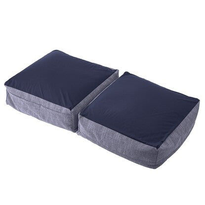 A beanbag sofa that can be used in a variety of ways (navy)