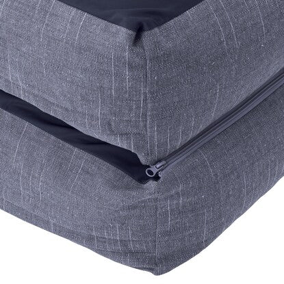 A beanbag sofa that can be used in a variety of ways (navy)