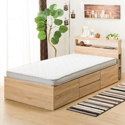 Thin pocket coil mattress (single)