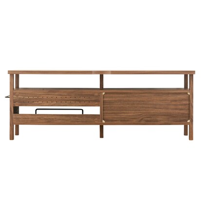 Scandinavian style TV stand (lowboard, width 120cm, BR)