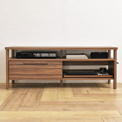 Scandinavian style TV stand (lowboard, width 120cm, BR)