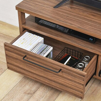 Scandinavian style TV stand (lowboard, width 120cm, BR)