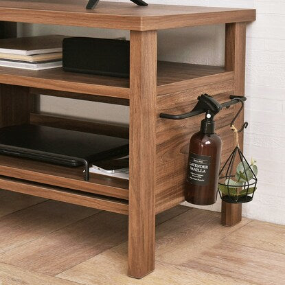 Scandinavian style TV stand (lowboard, width 120cm, BR)