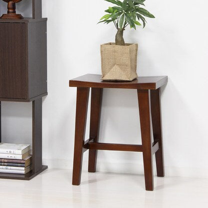 Mahogany wood stool (BR)