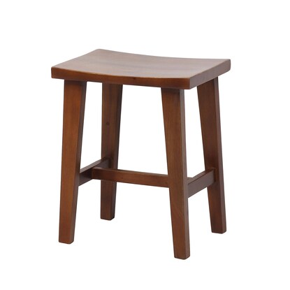 Mahogany wood stool (BR)