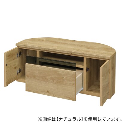 Corner TV stand with easy angle adjustment (NGS WH)