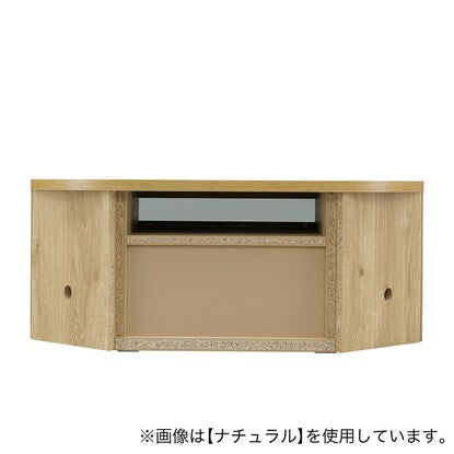 Corner TV stand with easy angle adjustment (NGS WH)