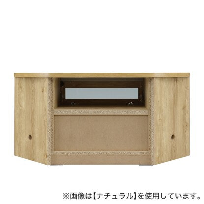 Corner TV stand with easy angle adjustment (FIT WH)