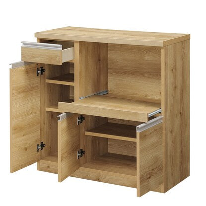 Storage counter with plenty of space for home appliances (width 89.5cm NA)