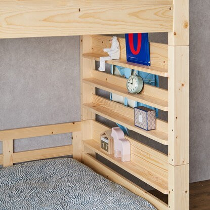 Sturdy bunk bed, single size (TN01 NA/WH)