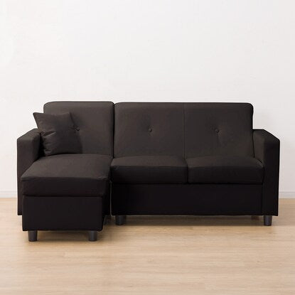 Compact pocket coil couch sofa (N-Shield DBR)