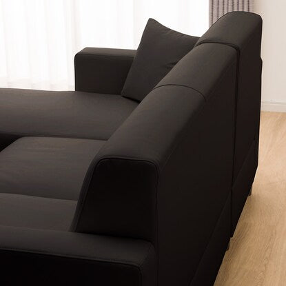 Compact pocket coil couch sofa (N-Shield DBR)